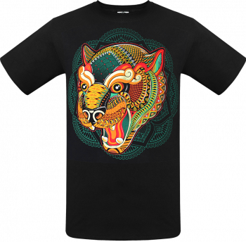 Jaguar Zapoteco in categorie T-shirts van Karani Art Nederland